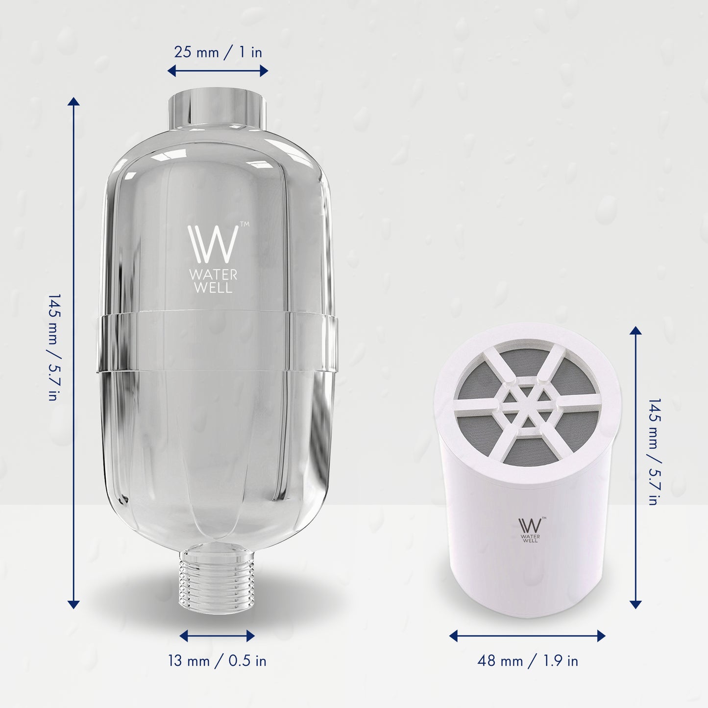 WaterWell Shower Filter